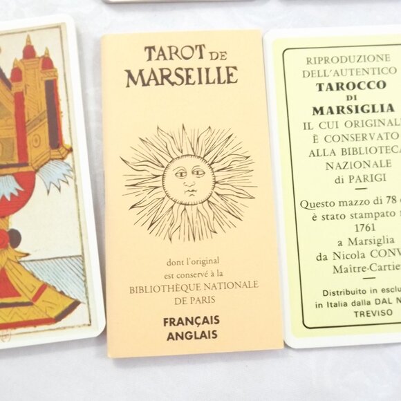 Tarot de Marseille Tarot Card Deck - Le Soleil - Picture 7 of 9
